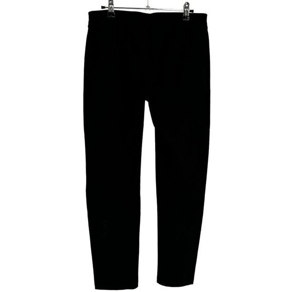 Eileen Fisher Pull-On Straight Leg Ankle Pants Black Small - Picture 5 of 6